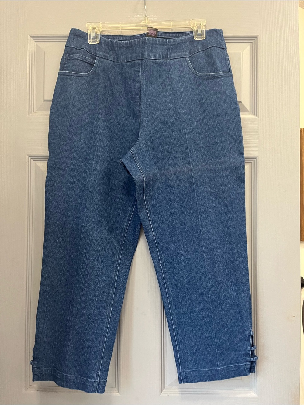 Multiples Women's Denim Cropped Jeans - Blue